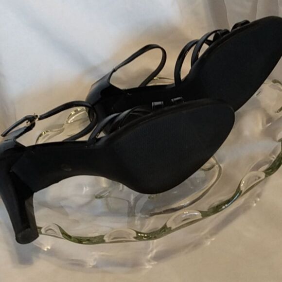 Sexy shiny‎ black Worthington heels - Picture 10 of 11
